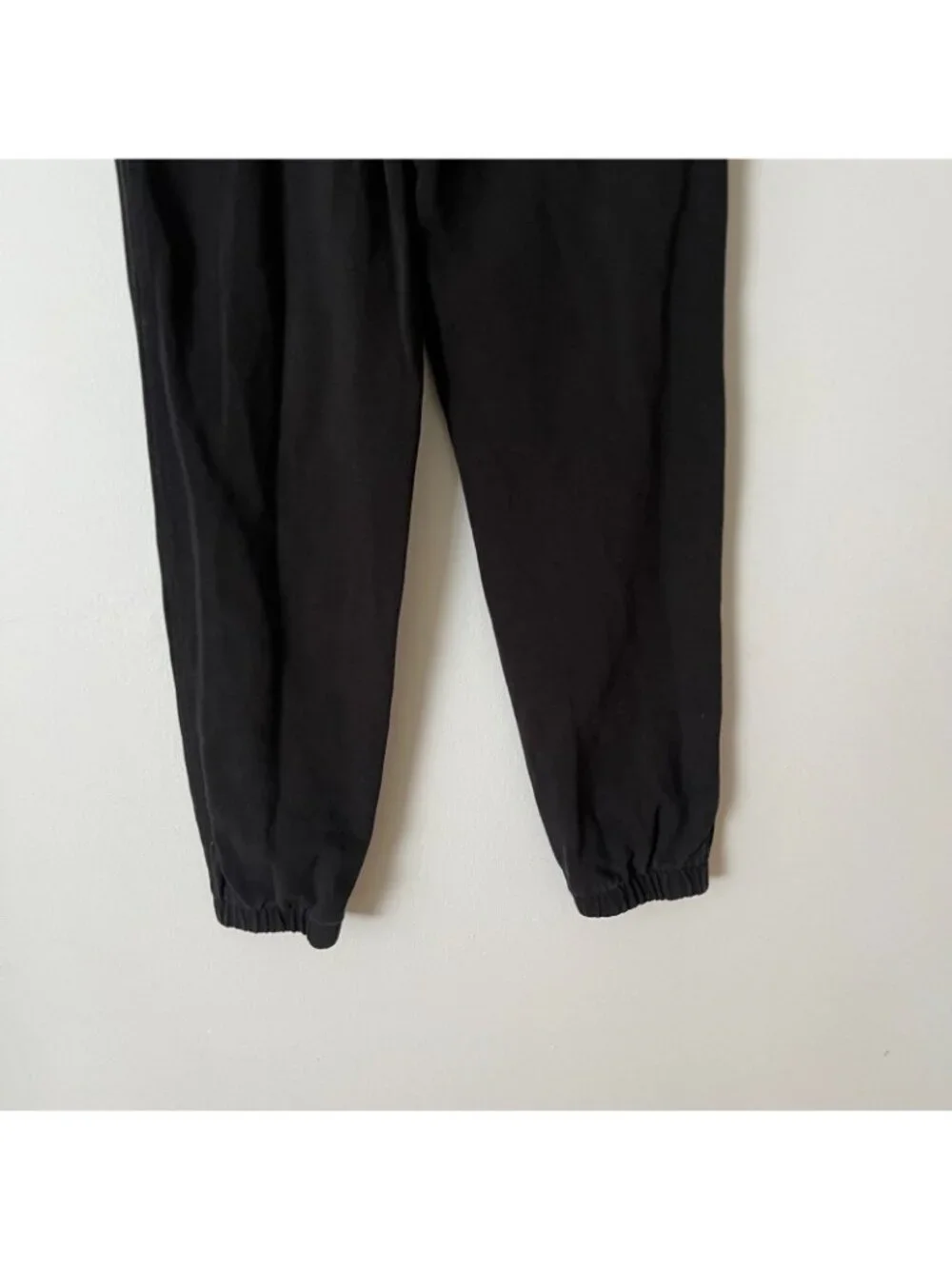 Hanna Andersson Black 100% Cotton Jogger Sweatpants Kid's Size 10